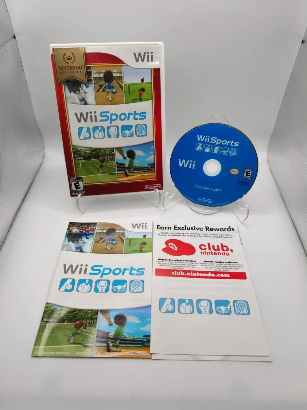 Wii Sports Nintendo Selects CIB Complete Tested Wii
